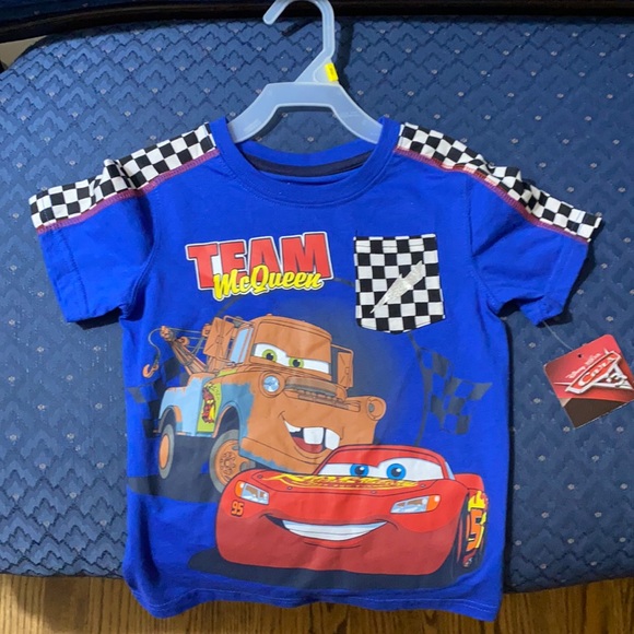 Disney Other - ❤️DISNEY PIXAR CARS. . SHORT SLEEVE SHIRT. . . 3T